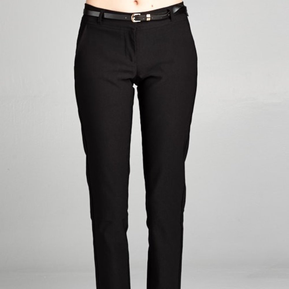 MILLENIUM BELTED TROUSER PANTS